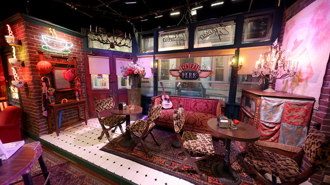 FILE – A view of Central Perk at Stage 48 during the Warner Bros. Studio Tour Hollywood Grand Re-Opening at Warner Bros. Studios on June 24, 2021 in Burbank, California. (Photo by Matt Winkelmeyer/Getty Images  for Warner Bros. Studio Tour Hollywood)