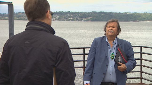 The Puyallup Tribe of Indians became the first official cultural sponsor of the Seattle 2026 World Cup organizing committee on June 20, 2023, as Chairman Bill Sterud speaks with KOMO Senior Reporter Chris Daniels. FIFA called the news a historic commitment from indigenous peoples. (KOMO News)