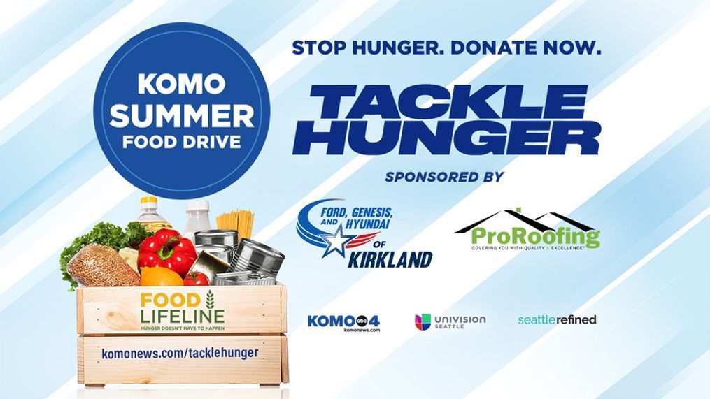 KOMO News is teaming up with Food Lifeline to help tackle summer hunger. You can help put food on the table for those in need by making a donation or by volunteering at the Food Lifeline Hunger Solution Center. (KOMO News)