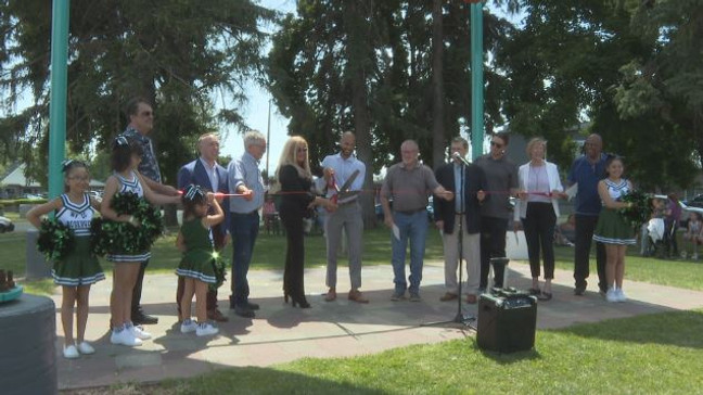 Miller Park ribbon cutting ceremony on June 22, 2023. 
